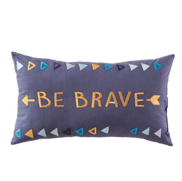 Pendleton Other - BE BRAVE Throw Pillow-NWT-24” by 14”